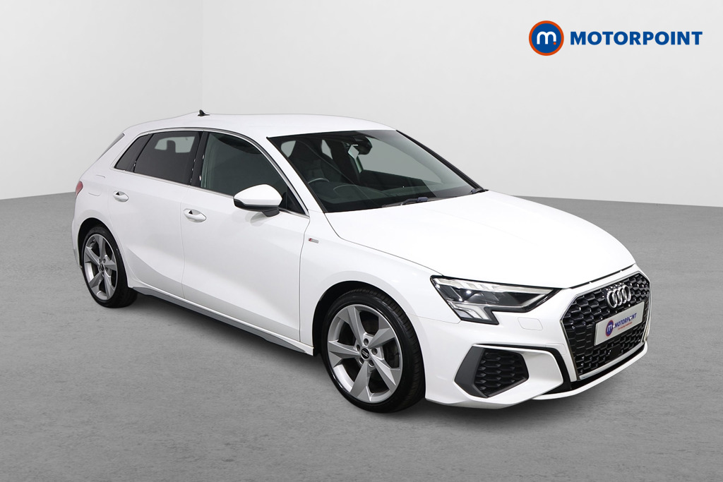 Audi A3 S Line Manual Petrol Hatchback - Stock Number (1641012) - Drivers side front corner