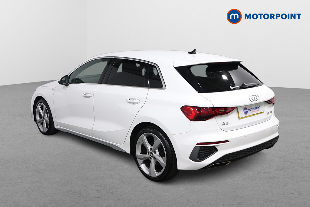 Audi A3 S Line Manual Petrol Hatchback - Stock Number (1641012) - Passenger side rear corner