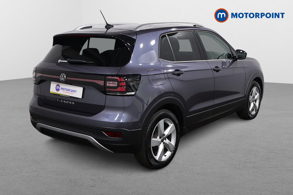 Volkswagen T-Cross SEL Automatic Petrol SUV - Stock Number (1641963) - Drivers side rear corner
