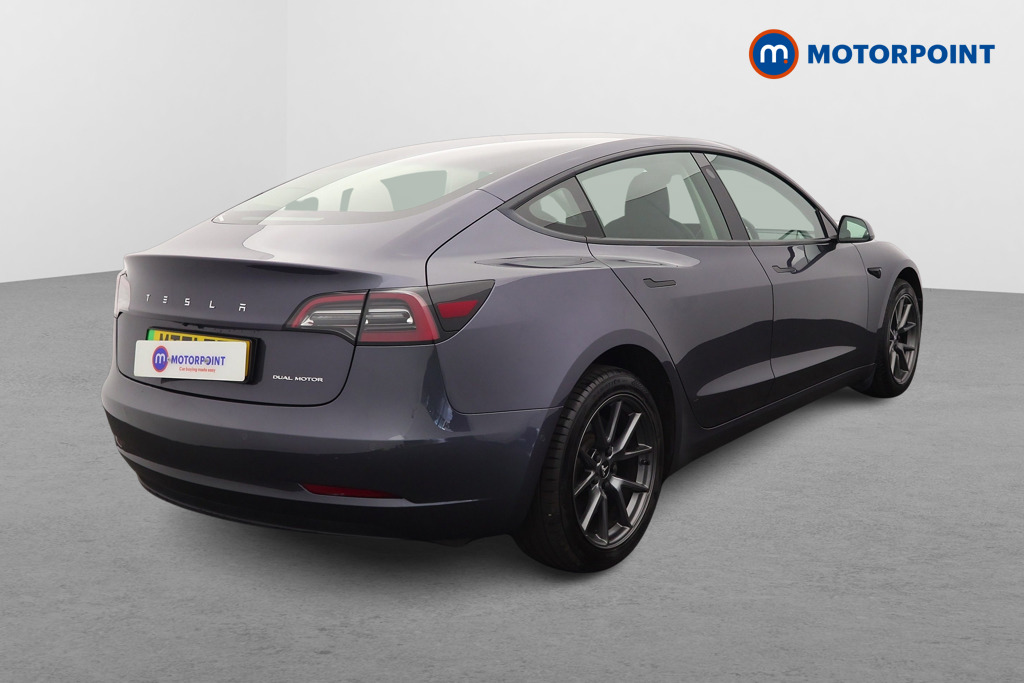 Tesla Model 3 Long Range Automatic Electric Saloon - Stock Number (1597605) - Drivers side rear corner