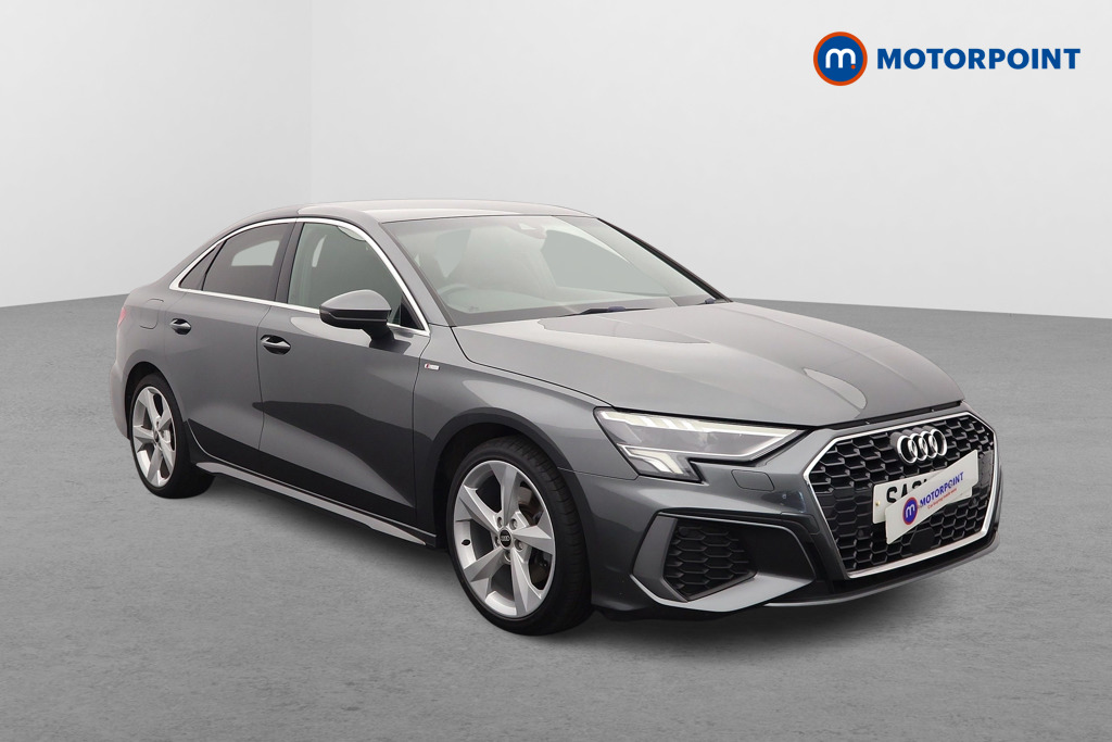 Audi A3 S Line Manual Petrol Saloon - Stock Number (1636623) - Drivers side front corner