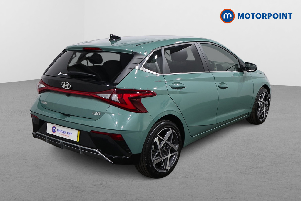 Hyundai I20 Premium Automatic Petrol Hatchback - Stock Number (1639997) - Drivers side rear corner