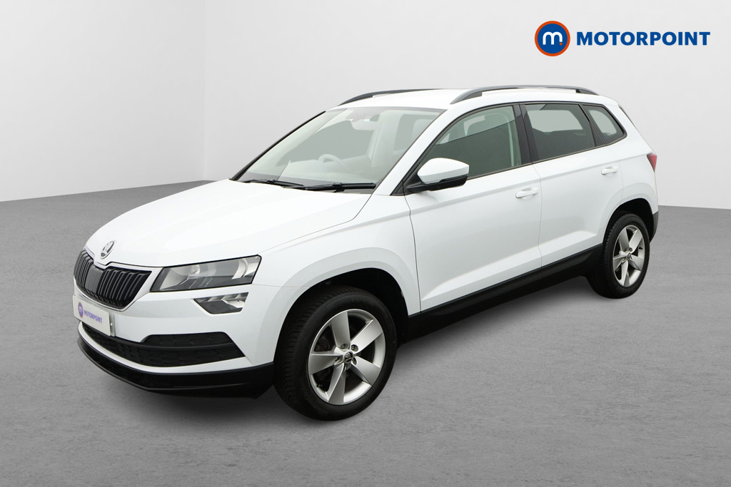 Skoda Karoq SE Manual Petrol SUV - Stock Number (1640417) - Passenger side front corner