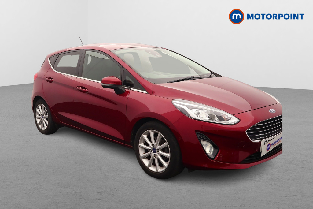 Ford Fiesta Titanium Manual Petrol Hatchback - Stock Number (1635917) - Drivers side front corner