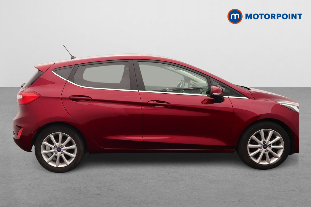 Ford Fiesta Titanium Manual Petrol Hatchback - Stock Number (1635917) - Drivers side
