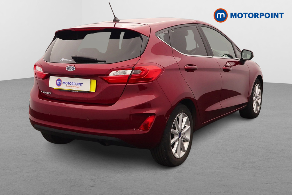 Ford Fiesta Titanium Manual Petrol Hatchback - Stock Number (1635917) - Drivers side rear corner