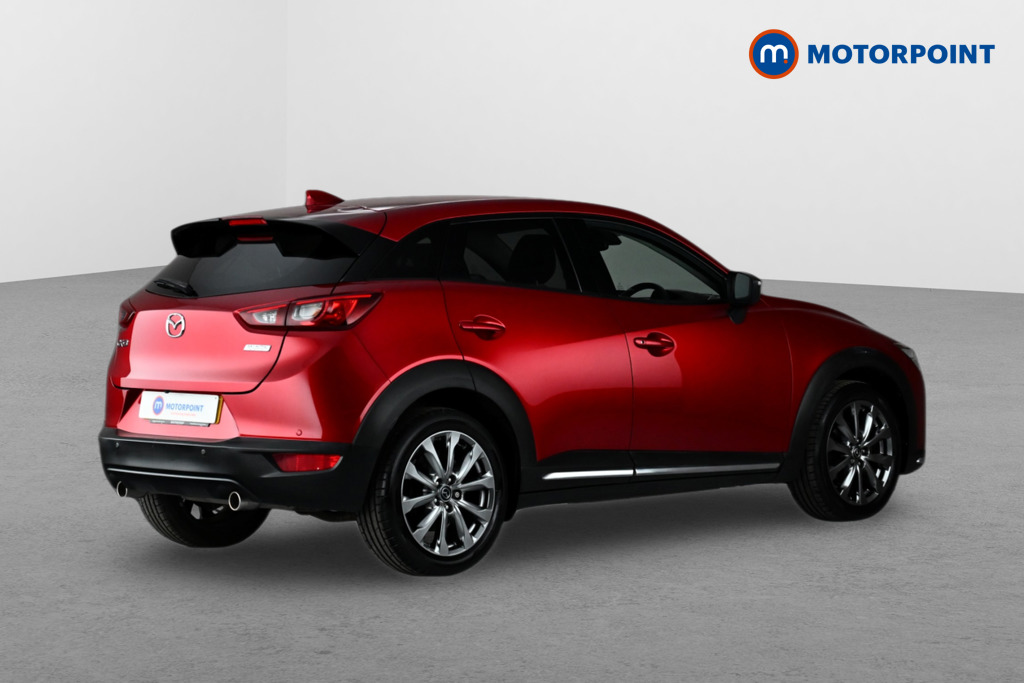Mazda Cx-3 Sport Black-Plus Manual Petrol SUV - Stock Number (1637029) - Drivers side rear corner