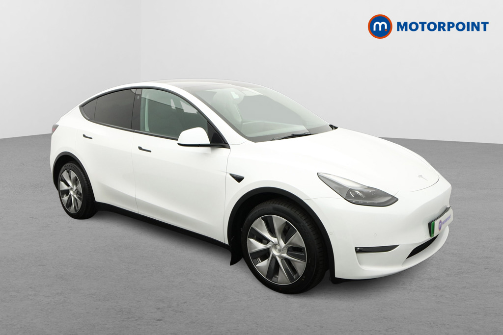 Tesla Model Y Long Range Automatic Electric SUV - Stock Number (1637443) - Drivers side front corner