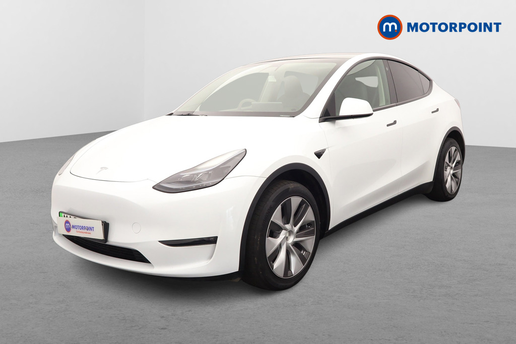Tesla Model Y Long Range Automatic Electric SUV - Stock Number (1637457) - Passenger side front corner