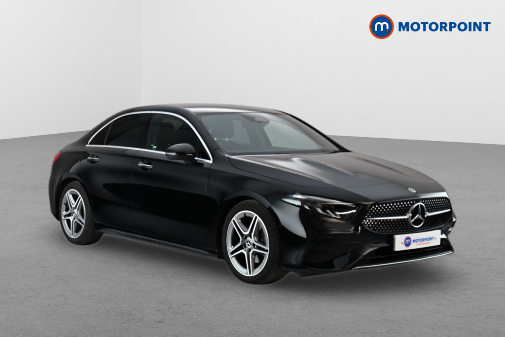 Mercedes-Benz A Class Amg Line Automatic Petrol Saloon - Stock Number (1640401) - Drivers side front corner