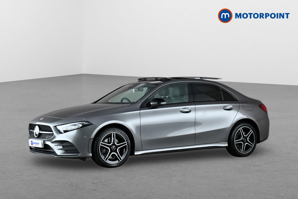 Mercedes-Benz A Class Amg Line Premium Plus Edition Automatic Petrol Plug-In Hybrid Saloon - Stock Number (1642560) - Passenger side front corner