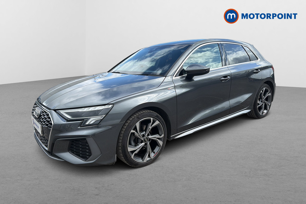Audi A3 S Line Manual Petrol Hatchback - Stock Number (1642939) - Passenger side front corner