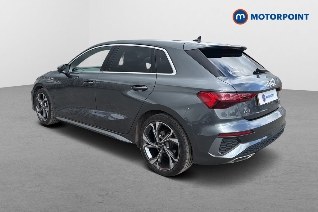 Audi A3 S Line Manual Petrol Hatchback - Stock Number (1642939) - Drivers side rear corner
