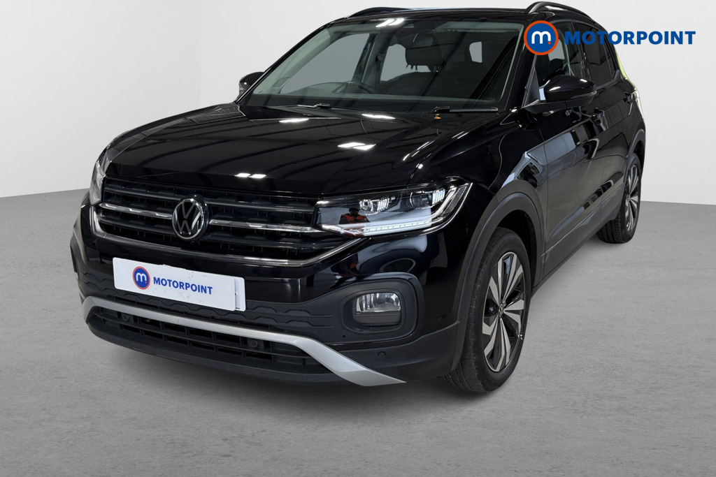 Volkswagen T-Cross Black Edition Automatic Petrol SUV - Stock Number (1627325) - Passenger side front corner