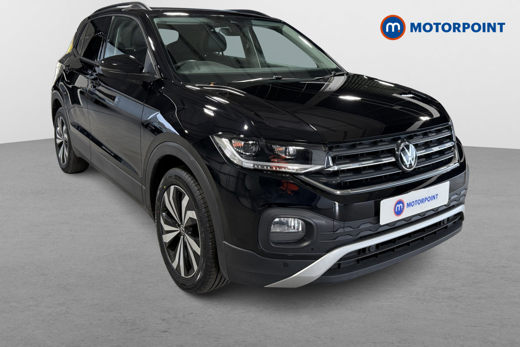 Volkswagen T-Cross Black Edition Automatic Petrol SUV - Stock Number (1627325) - Drivers side front corner