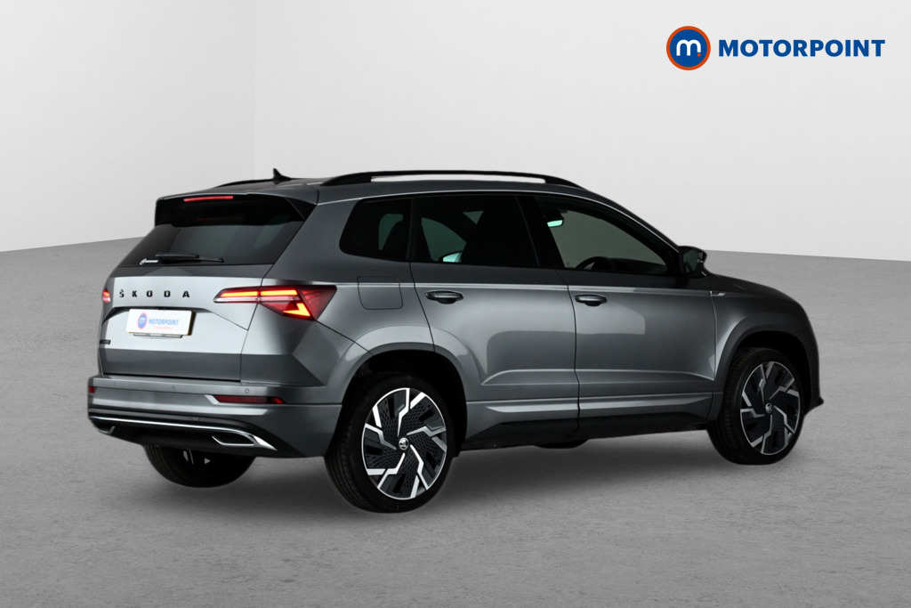 Skoda Karoq Sportline Automatic Petrol SUV - Stock Number (1631183) - Drivers side rear corner