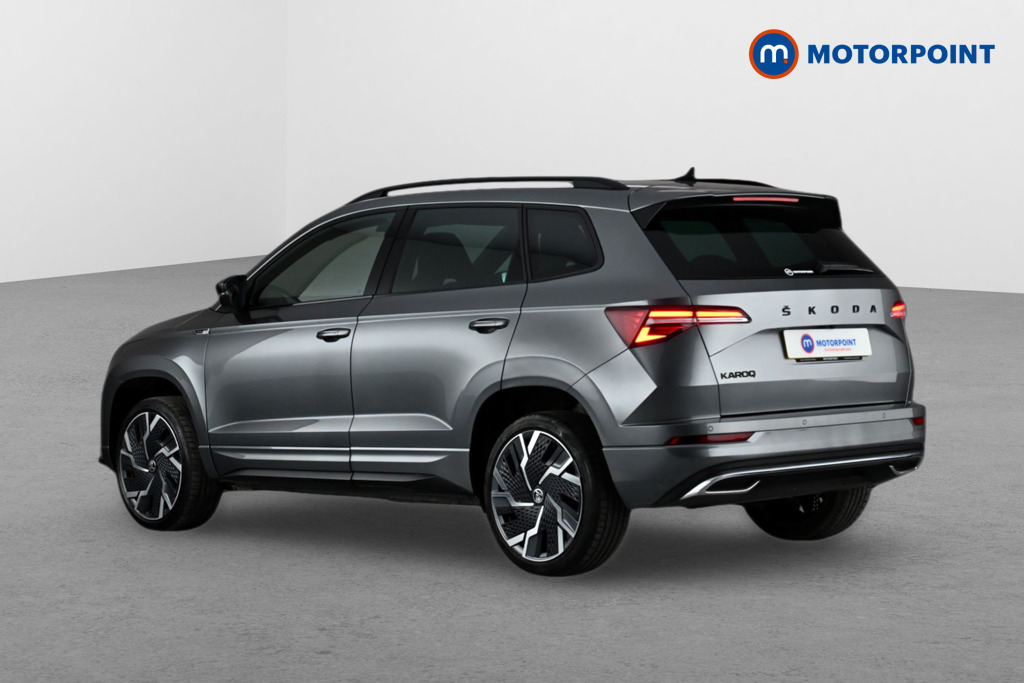 Skoda Karoq Sportline Automatic Petrol SUV - Stock Number (1631183) - Passenger side rear corner