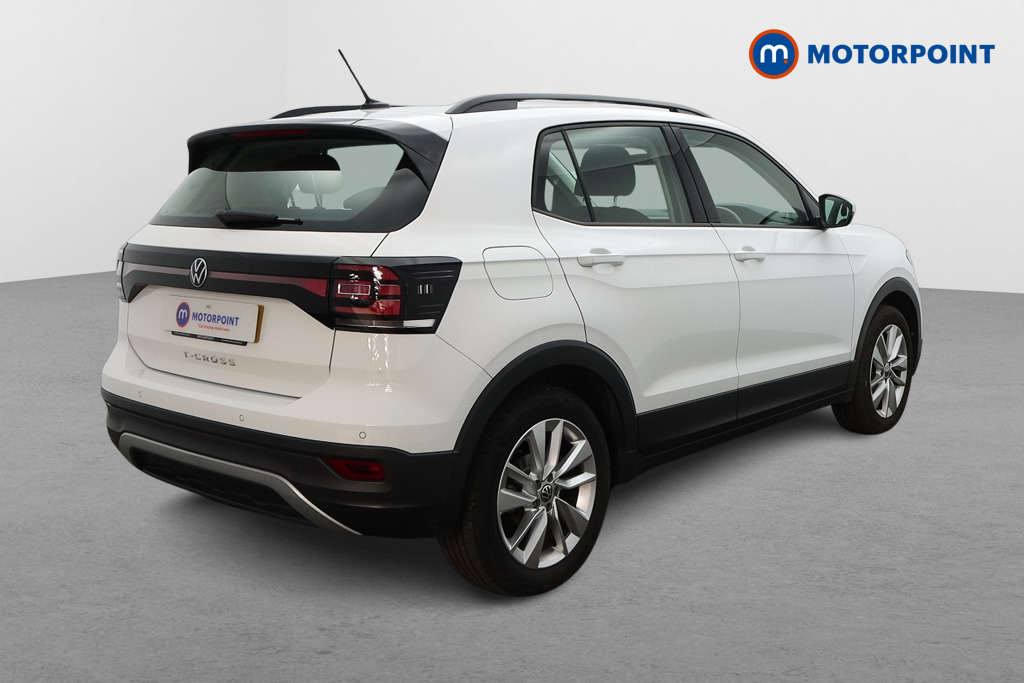 Volkswagen T-Cross SE Manual Petrol SUV - Stock Number (1633667) - Drivers side rear corner