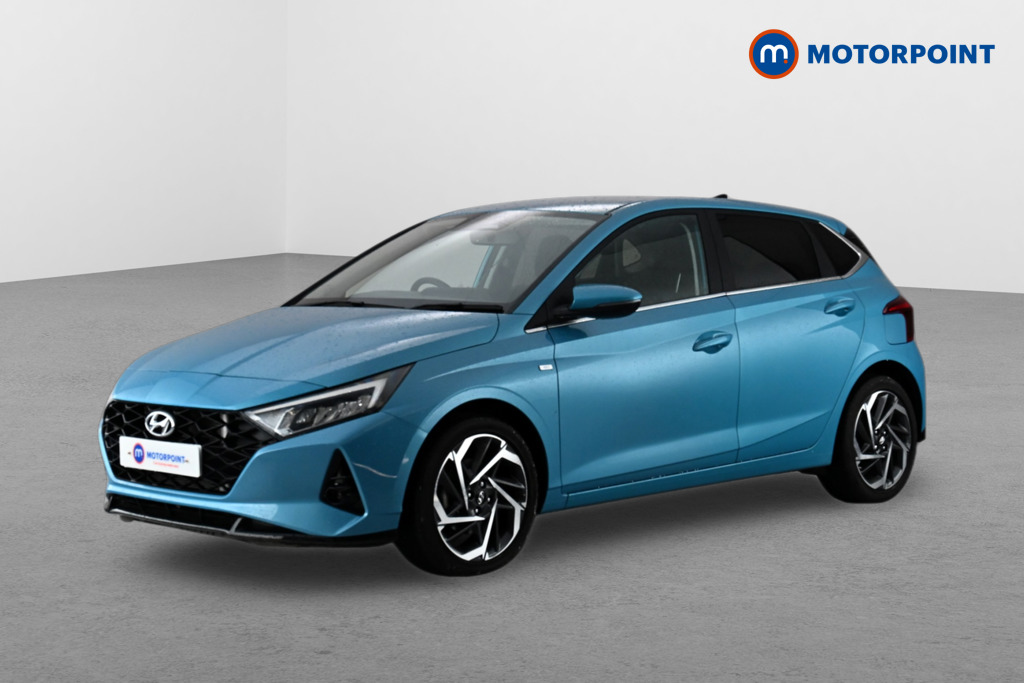 Hyundai I20 Premium Manual Petrol Hatchback - Stock Number (1634357) - Passenger side front corner
