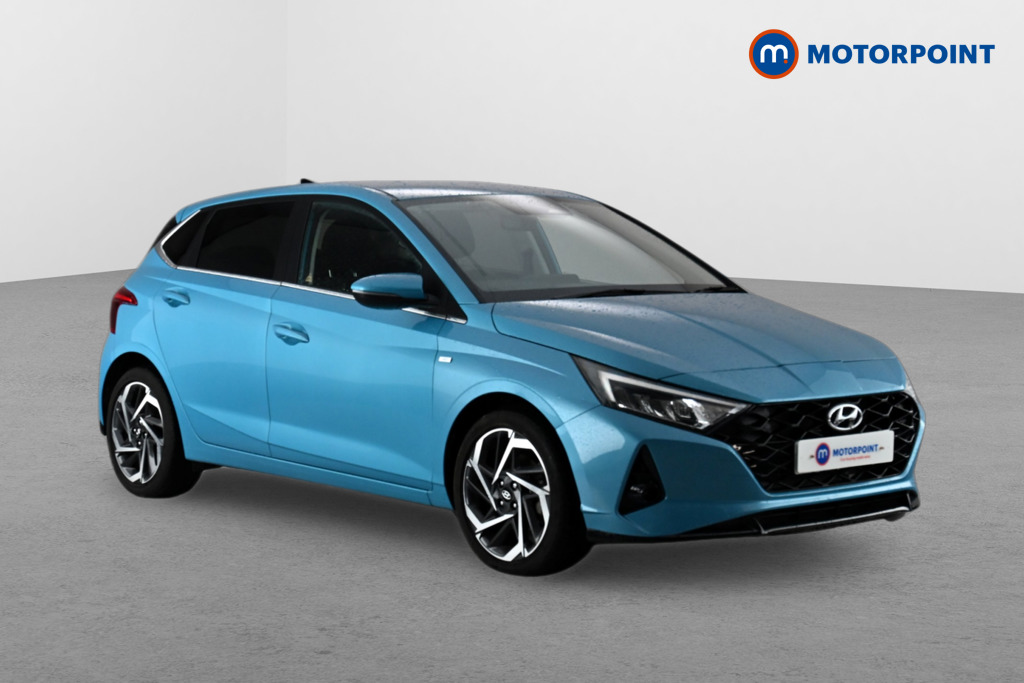 Hyundai I20 Premium Manual Petrol Hatchback - Stock Number (1634357) - Drivers side front corner