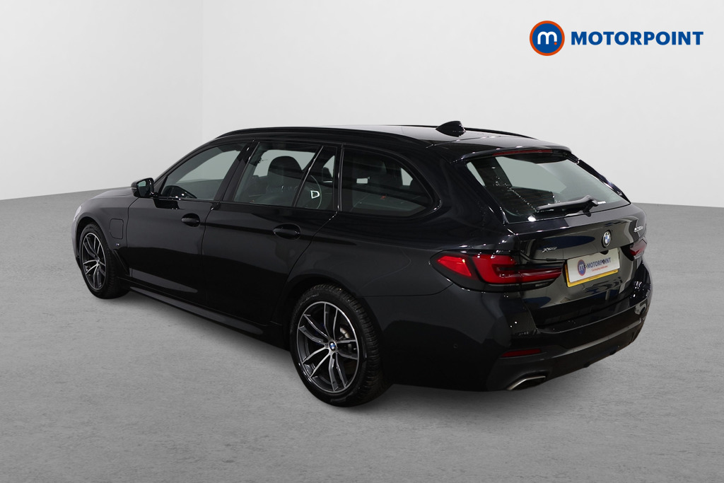 BMW 5 Series M Sport Automatic Petrol Plug-In Hybrid Estate - Stock Number (1634385) - Passenger side rear corner