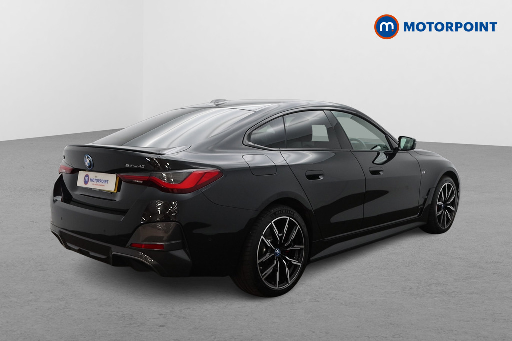 BMW I4 M Sport Automatic Electric Hatchback - Stock Number (1634833) - Drivers side rear corner