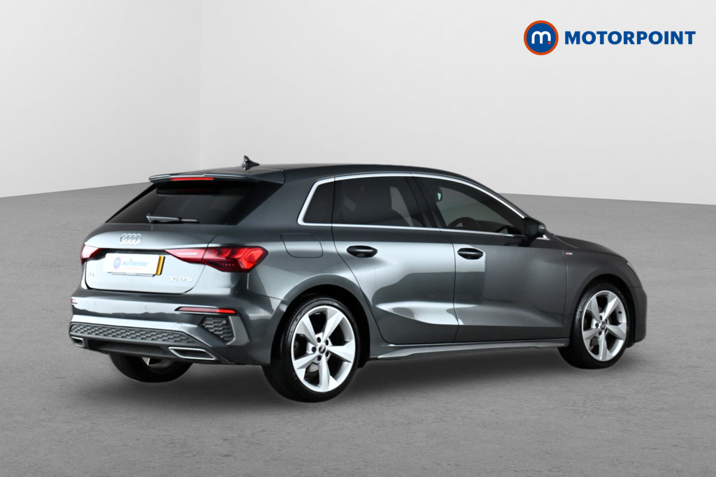 Audi A3 S Line Automatic Petrol Hatchback - Stock Number (1635934) - Drivers side rear corner