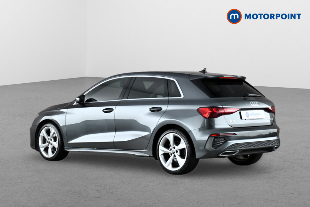 Audi A3 S Line Automatic Petrol Hatchback - Stock Number (1635934) - Passenger side rear corner