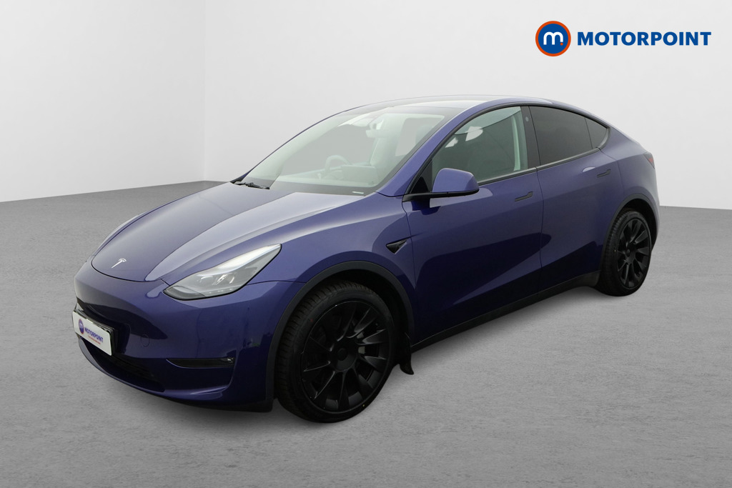 Tesla Model Y Long Range Automatic Electric SUV - Stock Number (1638885) - Passenger side front corner