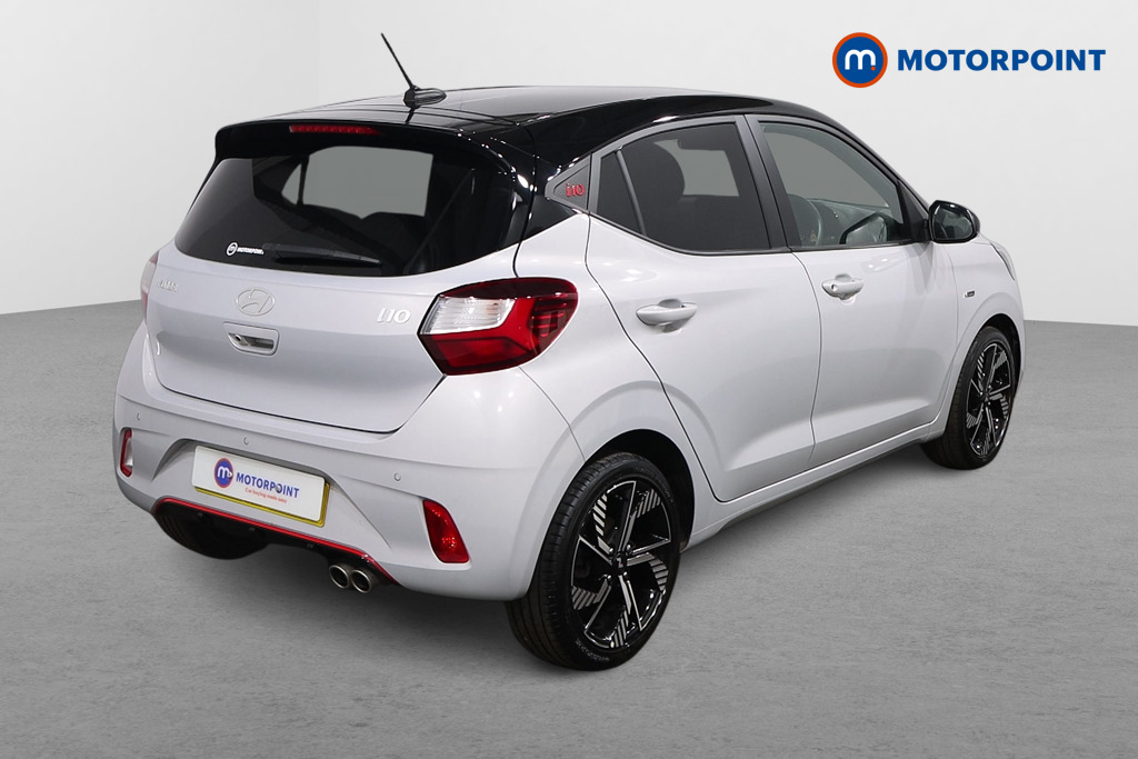 Hyundai I10 N Line Manual Petrol Hatchback - Stock Number (1640822) - Drivers side rear corner