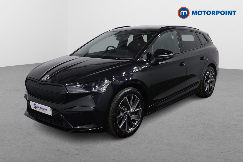 Skoda Enyaq Sportline Plus Automatic Electric SUV - Stock Number (1641901) - Passenger side front corner