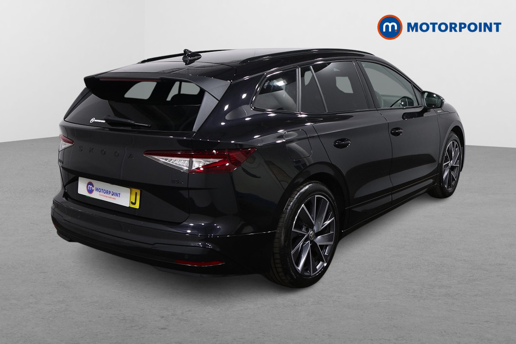 Skoda Enyaq Sportline Plus Automatic Electric SUV - Stock Number (1641901) - Drivers side rear corner