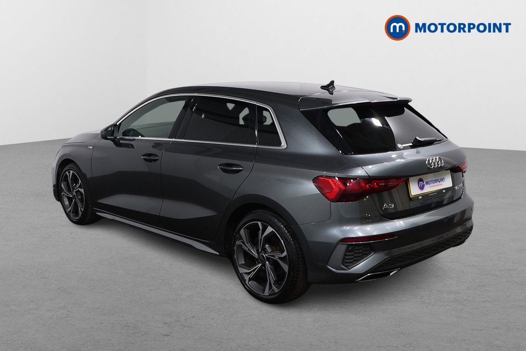 Audi A3 S Line Automatic Petrol Hatchback - Stock Number (1642096) - Passenger side rear corner