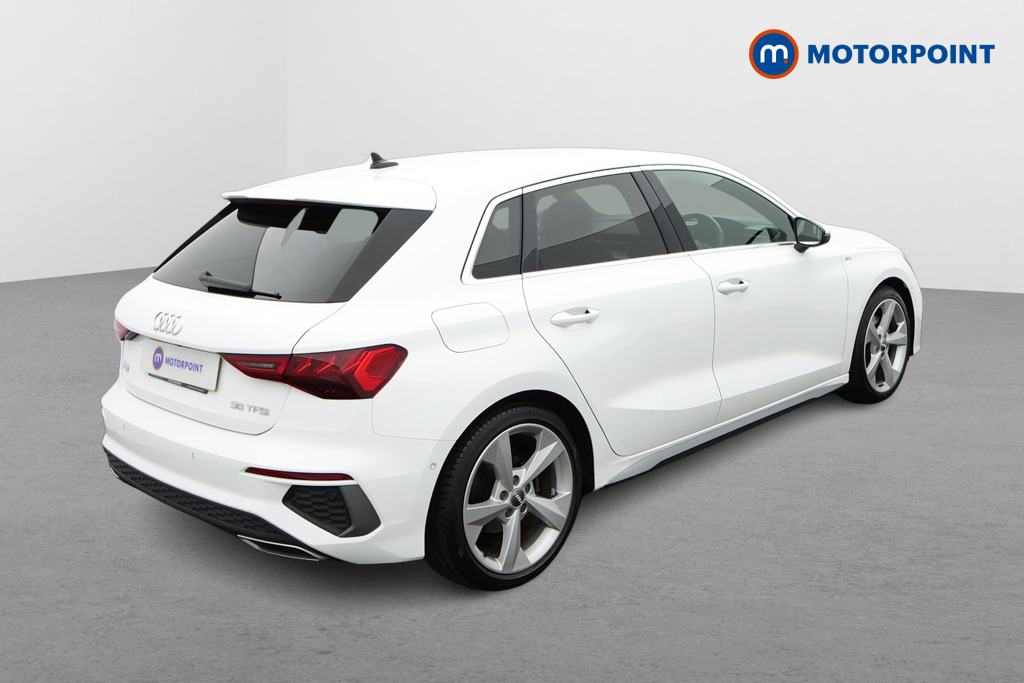 Audi A3 S Line Automatic Petrol Hatchback - Stock Number (1642134) - Drivers side rear corner