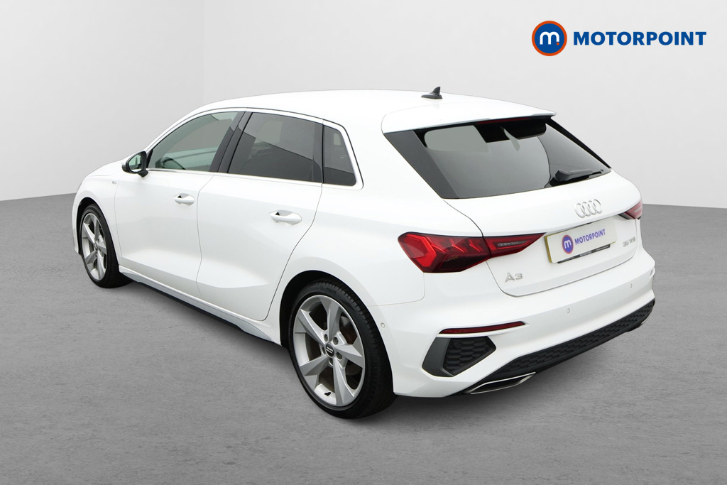 Audi A3 S Line Automatic Petrol Hatchback - Stock Number (1642134) - Passenger side rear corner