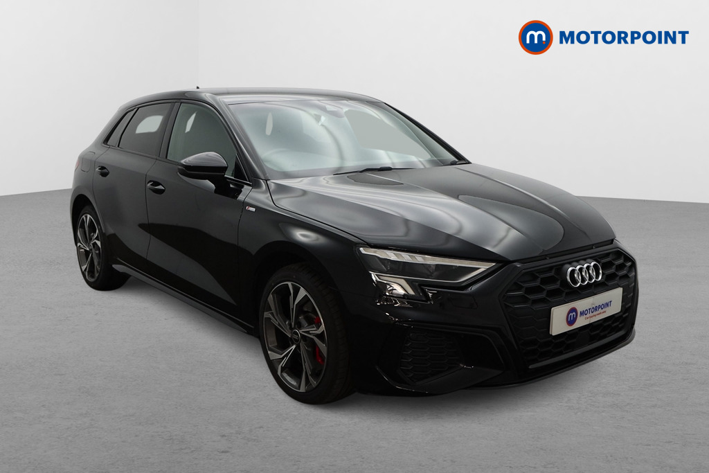 Audi A3 S Line Competition Automatic Petrol Plug-In Hybrid Hatchback - Stock Number (1598906) - Drivers side front corner