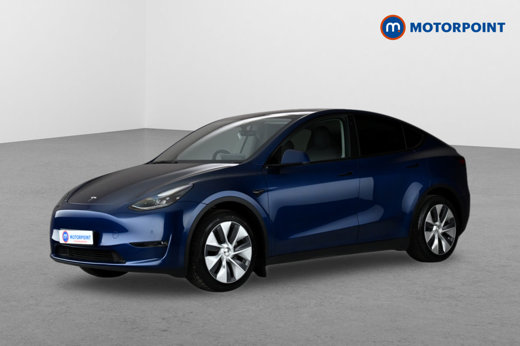 Tesla Model Y Long Range Automatic Electric SUV - Stock Number (1619774) - Passenger side front corner