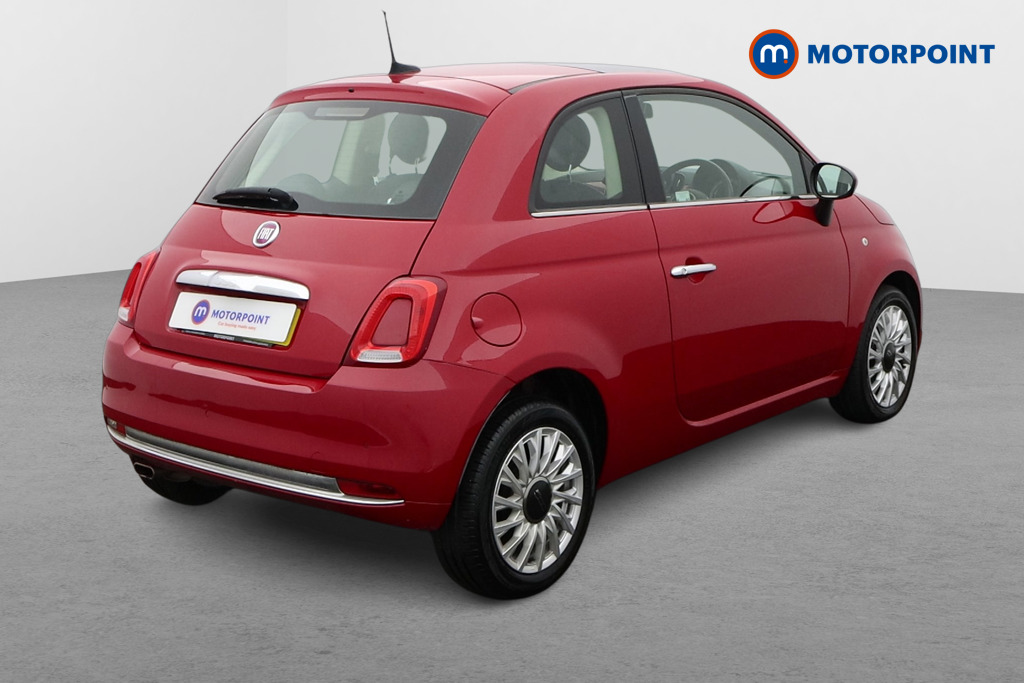 Fiat 500 Lounge Manual Petrol Hatchback - Stock Number (1634038) - Drivers side rear corner