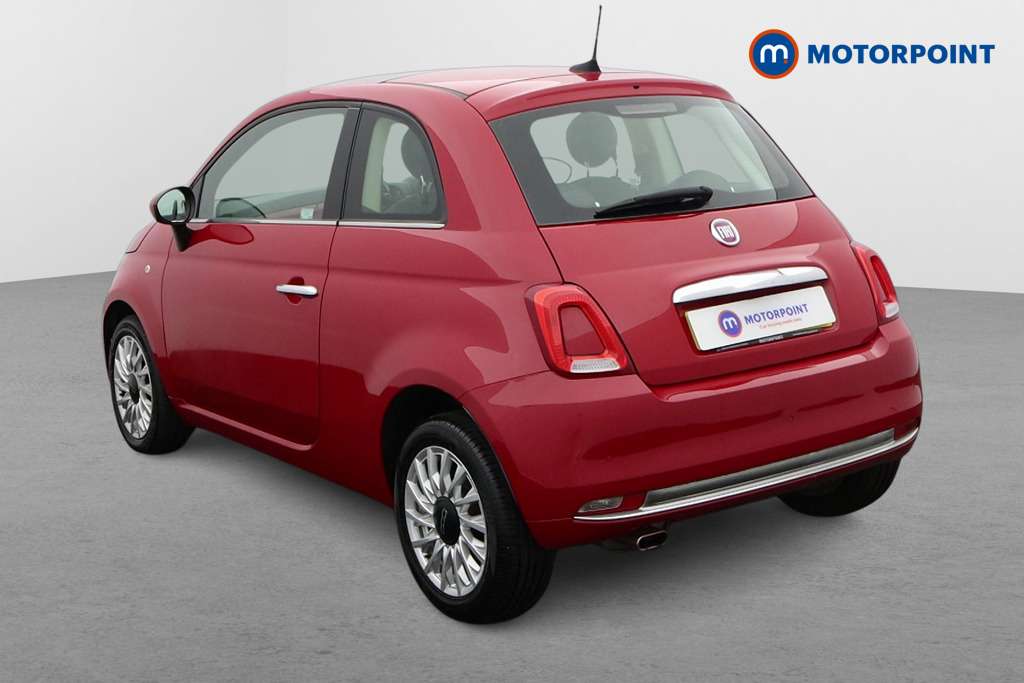 Fiat 500 Lounge Manual Petrol Hatchback - Stock Number (1634038) - Passenger side rear corner