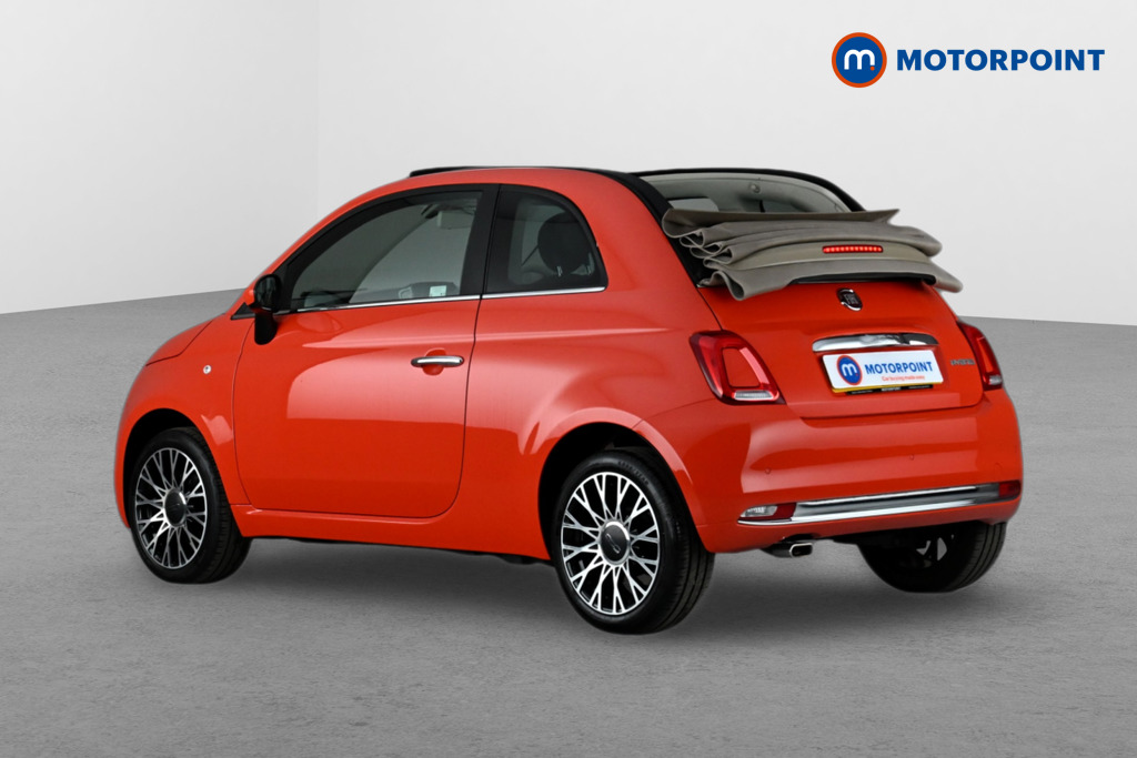 Fiat 500 TOP Manual Petrol Convertible - Stock Number (1634728) - Passenger side rear corner