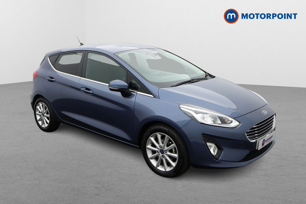 Ford Fiesta Titanium Manual Petrol Hatchback - Stock Number (1636926) - Drivers side front corner