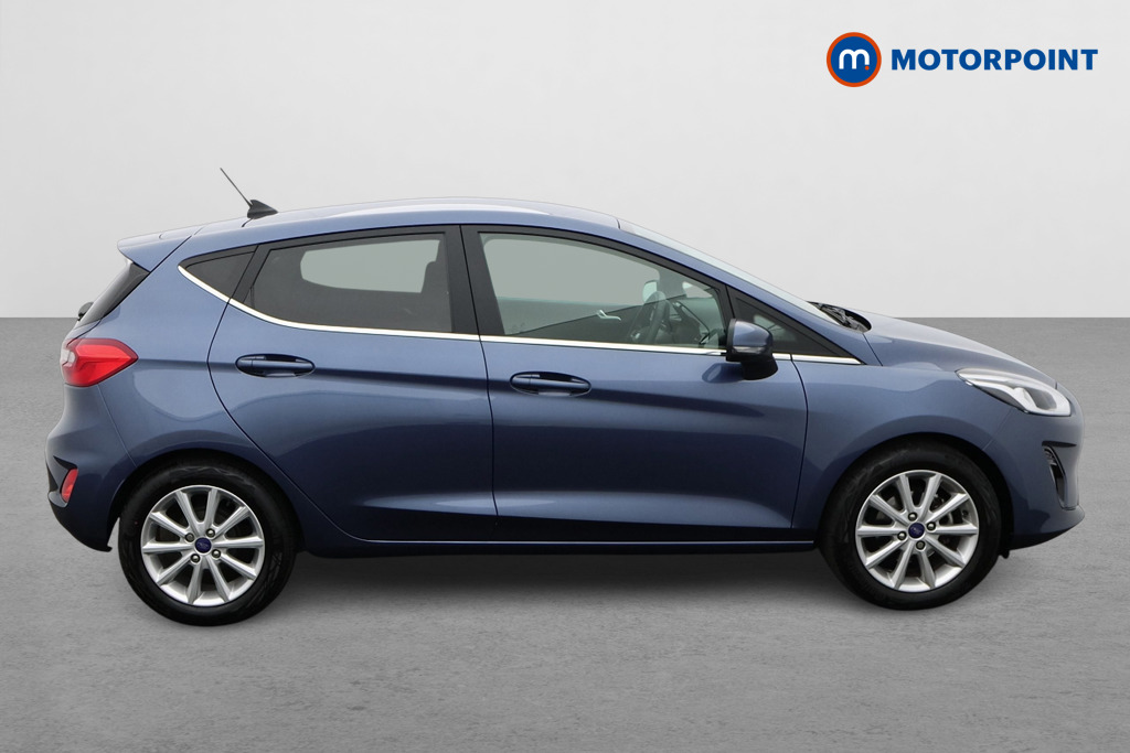 Ford Fiesta Titanium Manual Petrol Hatchback - Stock Number (1636926) - Drivers side