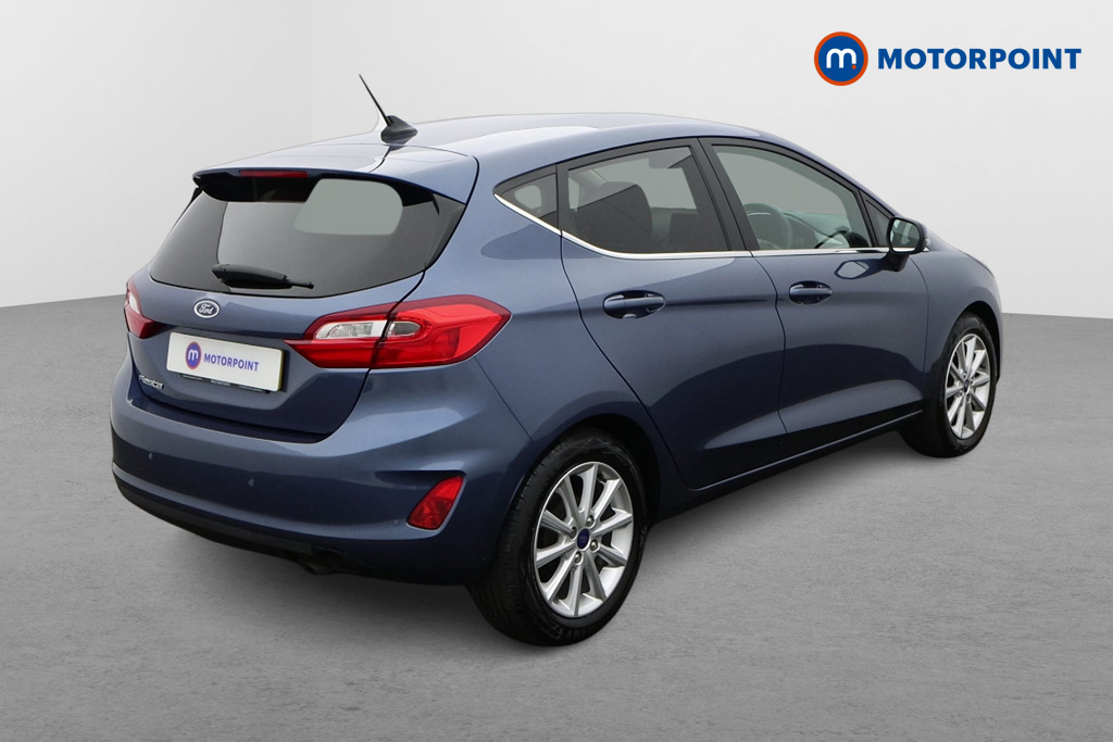 Ford Fiesta Titanium Manual Petrol Hatchback - Stock Number (1636926) - Drivers side rear corner