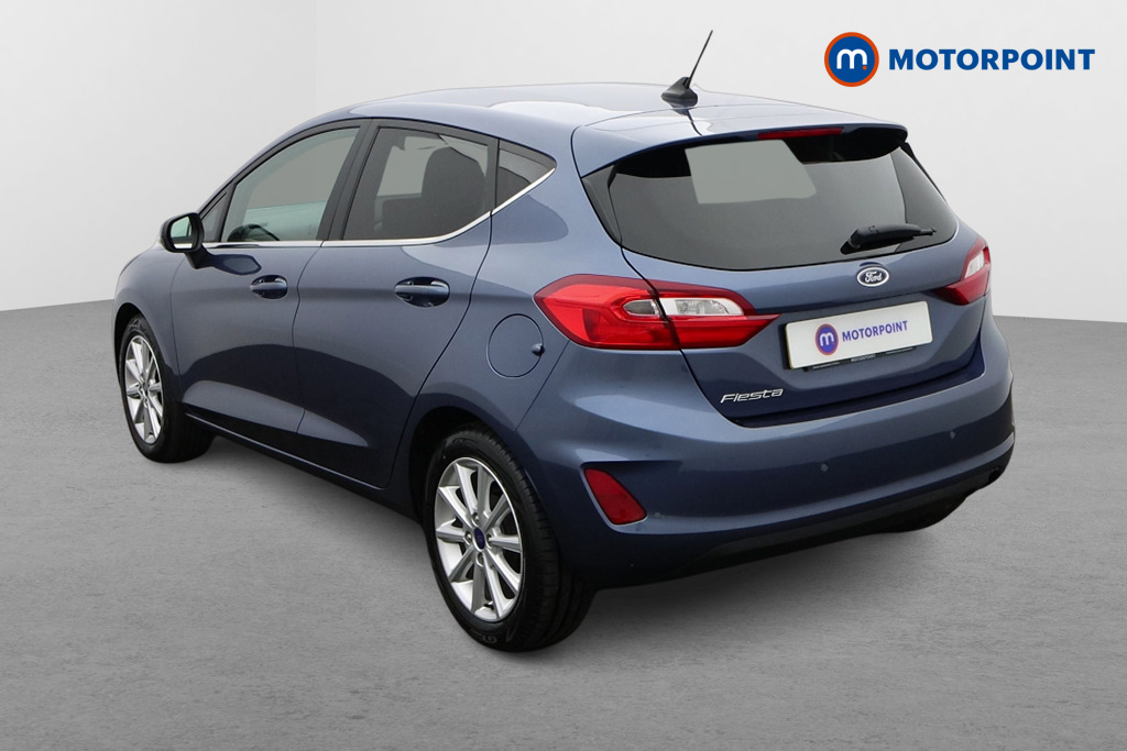 Ford Fiesta Titanium Manual Petrol Hatchback - Stock Number (1636926) - Passenger side rear corner