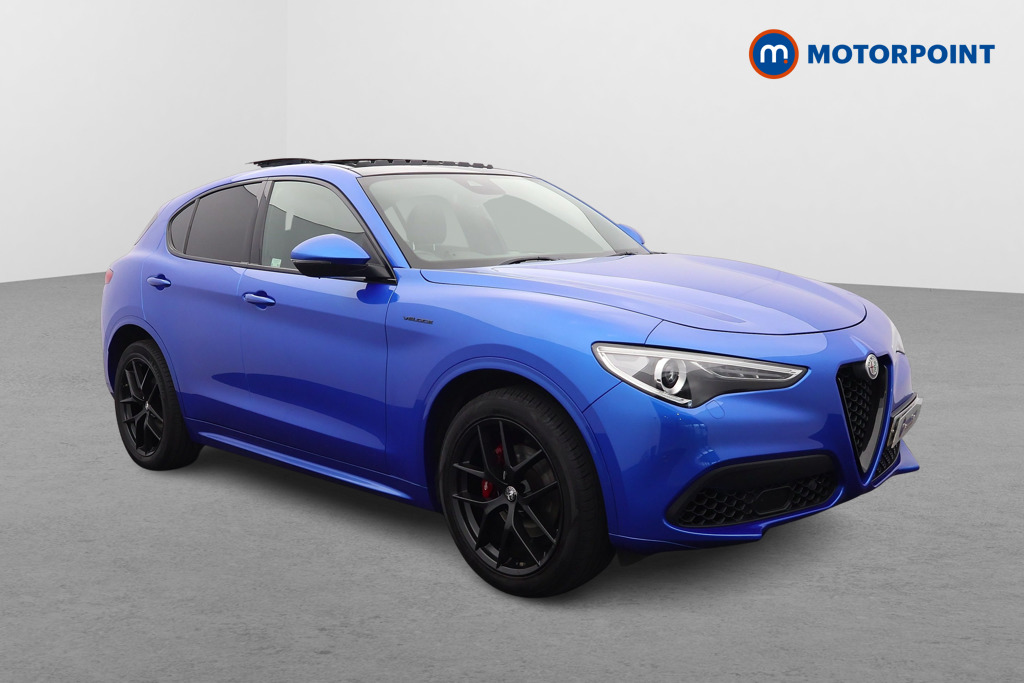 Alfa Romeo Stelvio Veloce Automatic Petrol SUV - Stock Number (1641414) - Drivers side front corner
