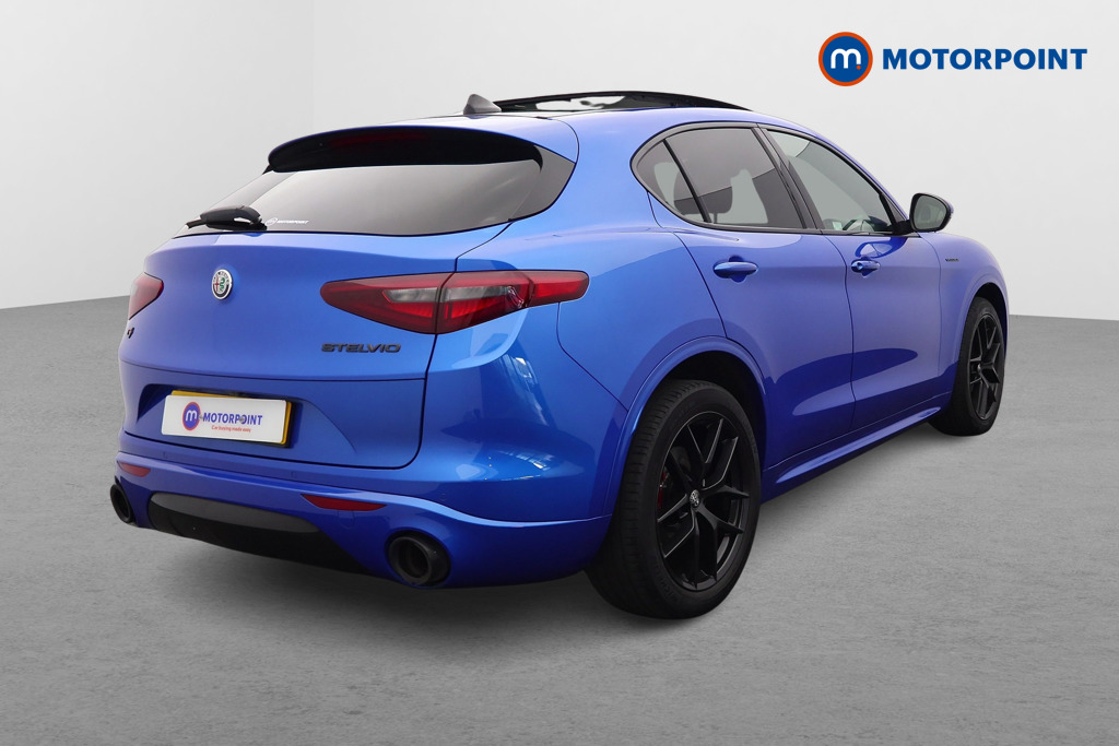 Alfa Romeo Stelvio Veloce Automatic Petrol SUV - Stock Number (1641414) - Drivers side rear corner