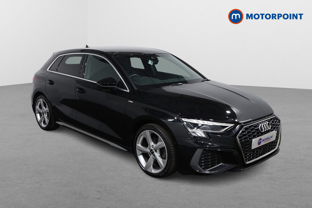 Audi A3 S Line Manual Petrol Hatchback - Stock Number (1641935) - Drivers side front corner