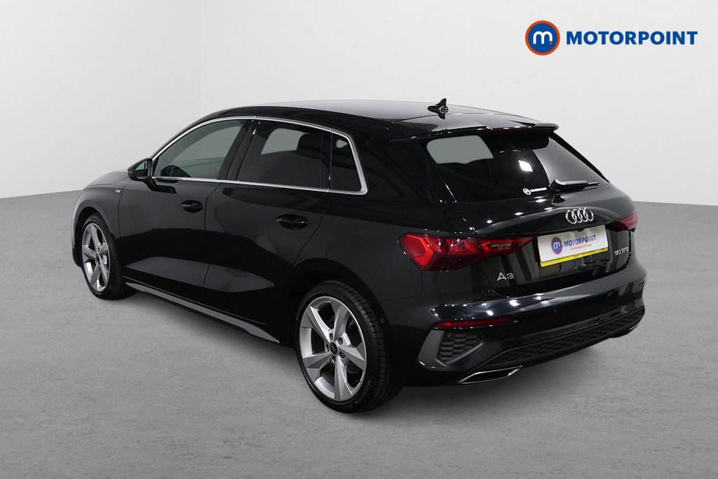 Audi A3 S Line Manual Petrol Hatchback - Stock Number (1641935) - Passenger side rear corner