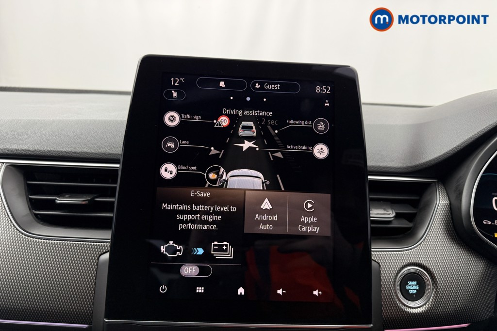 Renault Arkana Techno Automatic Petrol-Electric Hybrid SUV - Stock Number (1627463) - 8th supplementary image