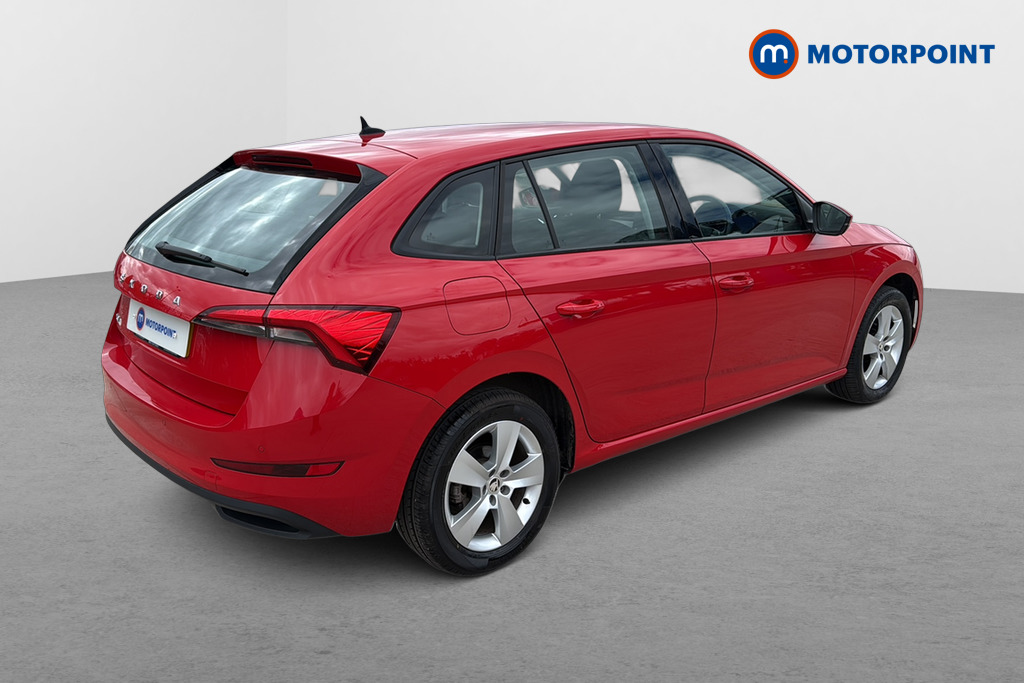 Skoda Scala SE Manual Petrol Hatchback - Stock Number (1634593) - Passenger side rear corner
